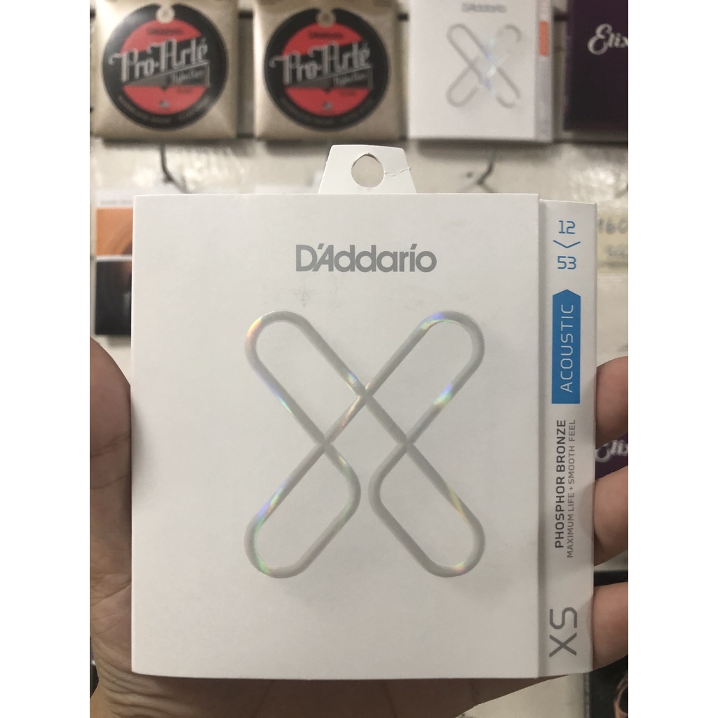 DÂY ĐÀN ACOUSTIC GUITAR D’ADDARIO XSAPB 12 – 53 LIGHT
