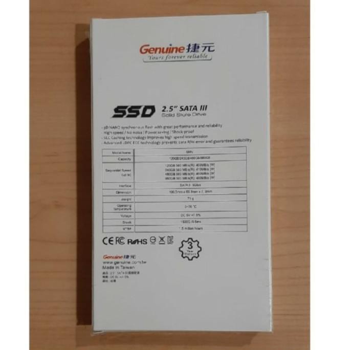 Ổ Cứng Ssd 3D 120gb NAND SATA III 2.5 " | WebRaoVat - webraovat.net.vn