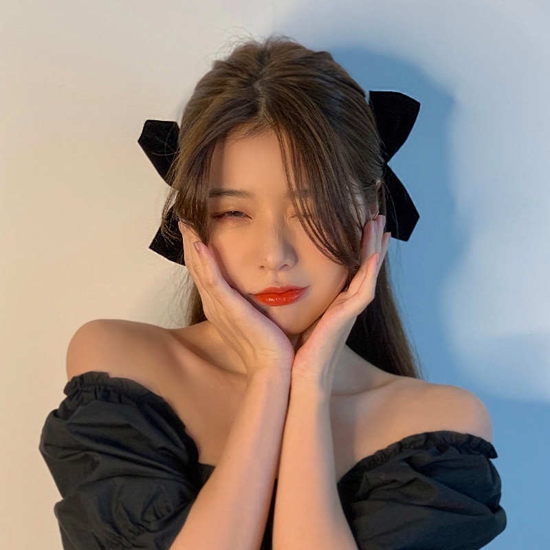 Kẹp tóc, kẹp tóc mái hình nơ phong cách idol Hàn quốc cho giới trẻ