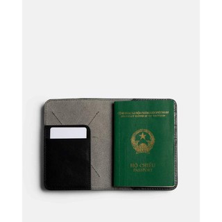 Bao Da Passport Harmony màu đen