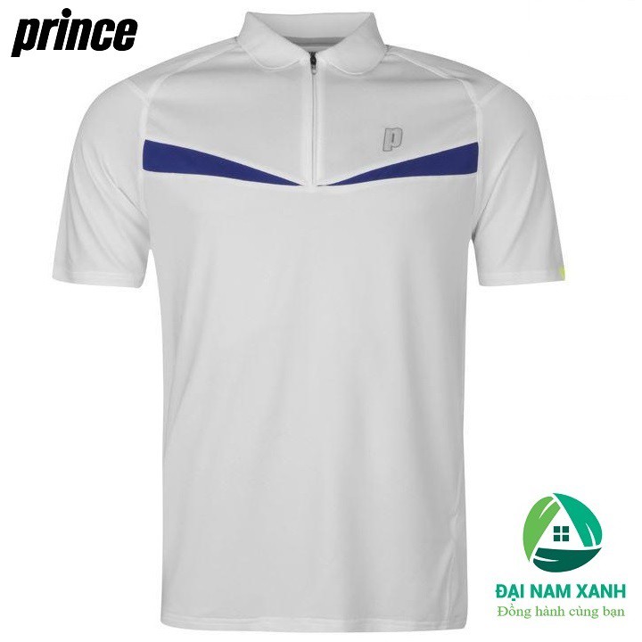 Áo thun Polo nam Prince Dart Panel Hàng size châu Âu (màu White)