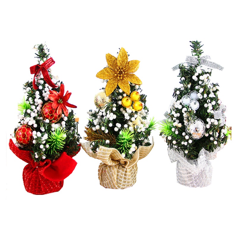 Cây thông Noel trang trí giáng sinh cây thông mini đẹp - Cao 20cm
