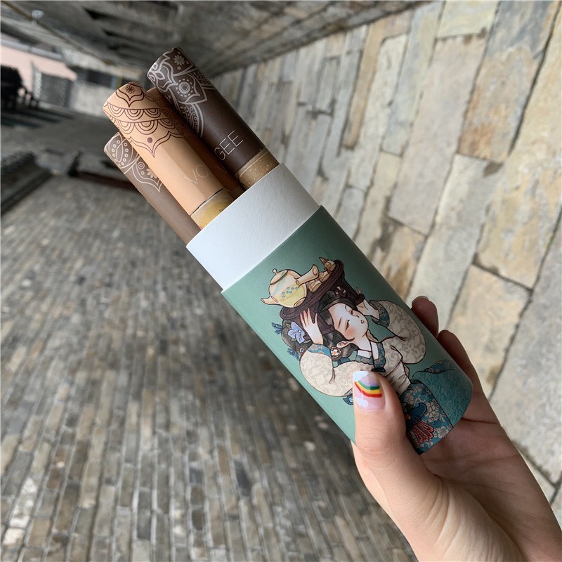 Set 6 son kem cổ trang hộp xanh | BigBuy360 - bigbuy360.vn