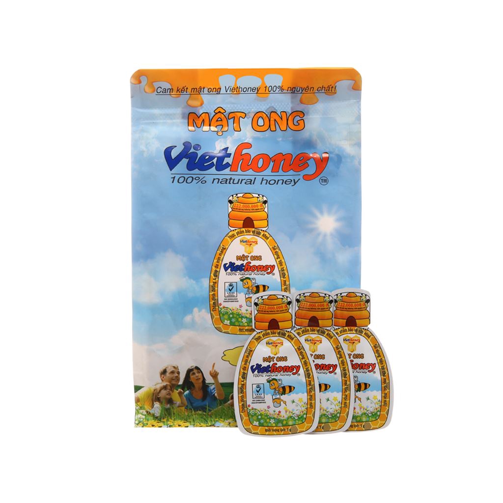 Mật ong Viethoney [ 5g ×40 gói ]
