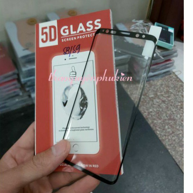 KÍNH CƯỜNG LỰC 5D FULL KEO TOÀN MÀN SAMSUNG S8/S9 HÀNG XỊN