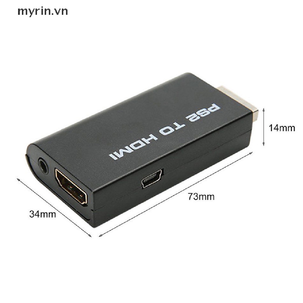 Bộ ĐiềU HợP ChuyểN ĐổI Âm Thanh / Video HDV-G300 PS2 Sang HDMI 480i / 480p / 576i Cho PSX PS4