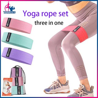 Resistance band exercises for legs and buttocks Bộ dây đai kháng lực bằng latex co giãn dùng tập thể hình