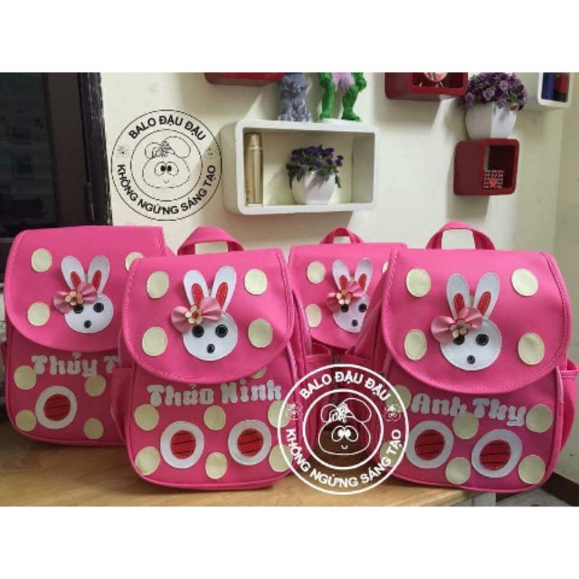 Balo handmade nắp