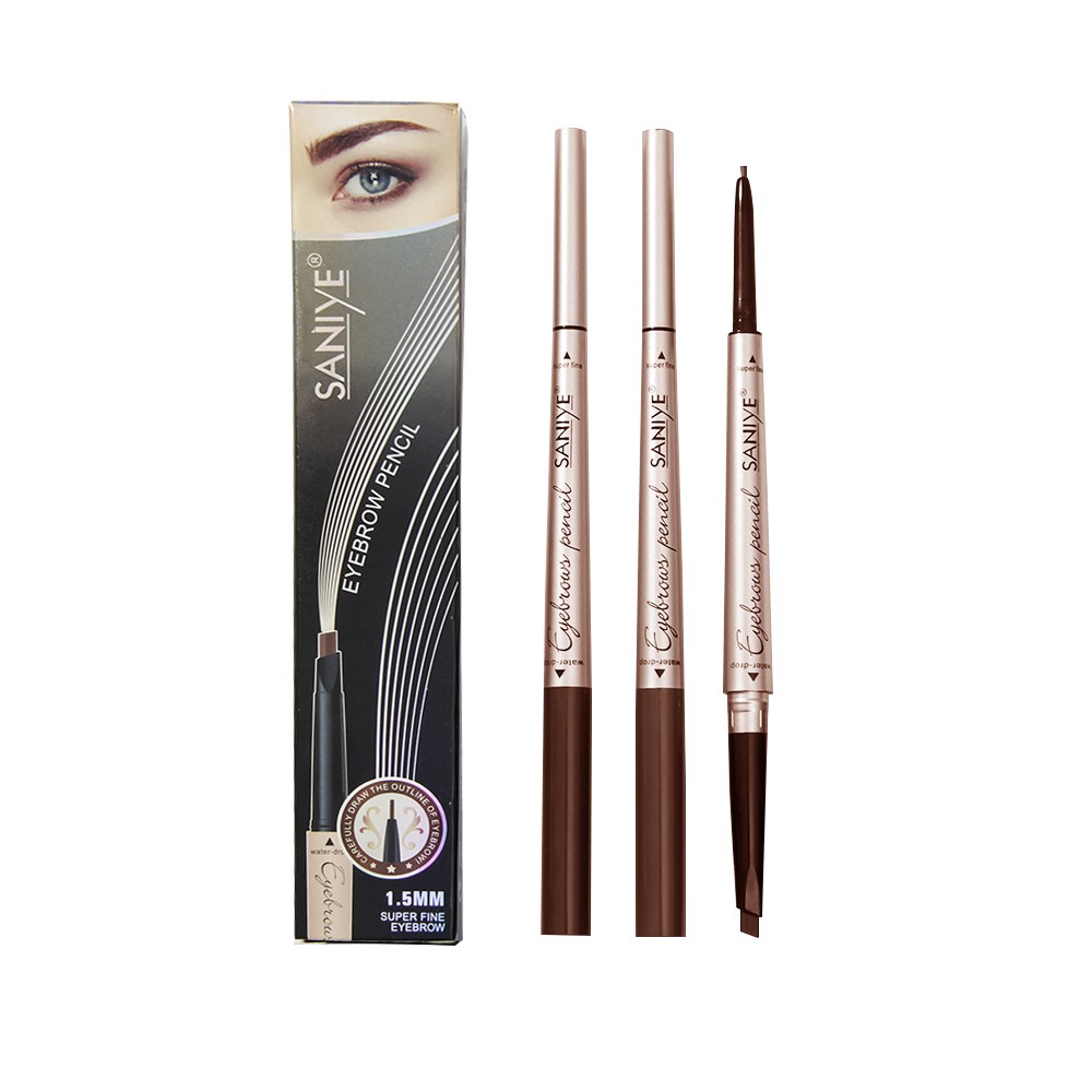 [Hàng mới về] Bút Kẻ Mày Saniye 2 Trong 1 Chống Thấm Nước 3 Màu Tùy Chọn M319 | BigBuy360 - bigbuy360.vn