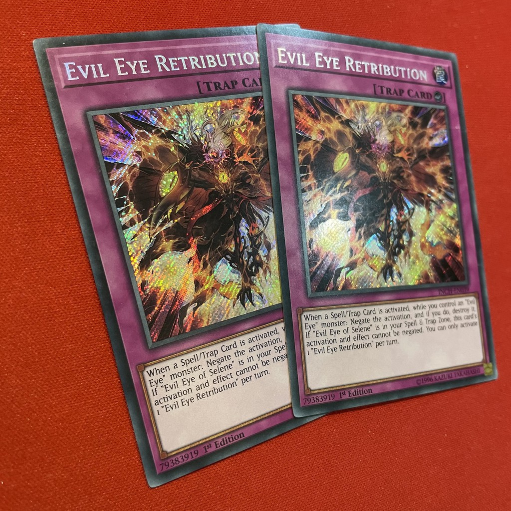 [EN-JP][Thẻ Bài Yugioh Chính Hãng] Evil Eye Retribution