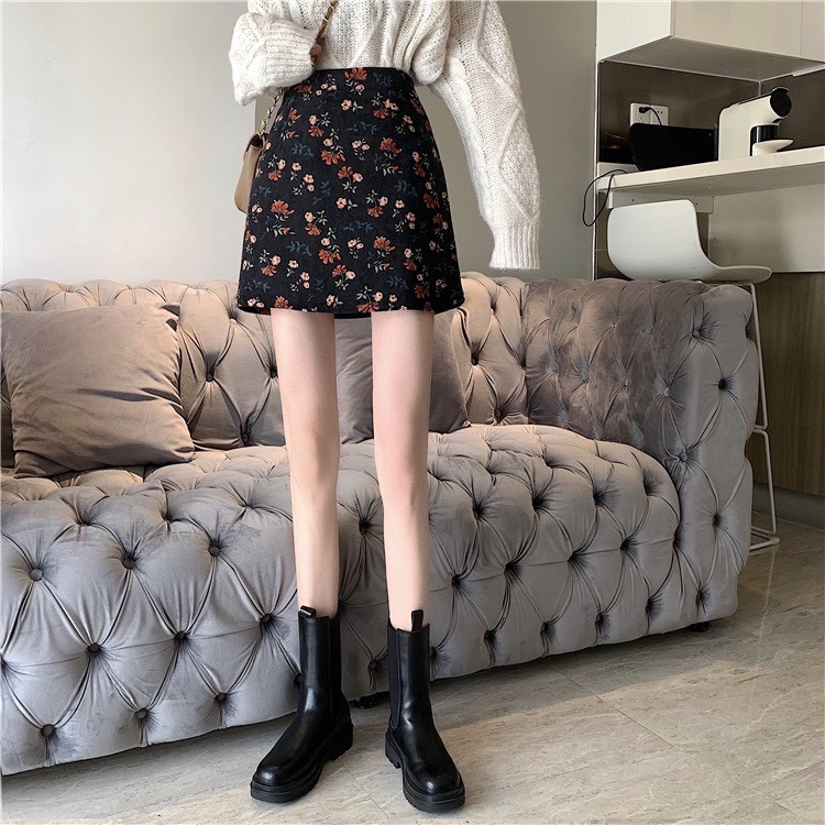 V09 - Váy  Bigsize Ngắn Họa Tiết Hoa | BigBuy360 - bigbuy360.vn