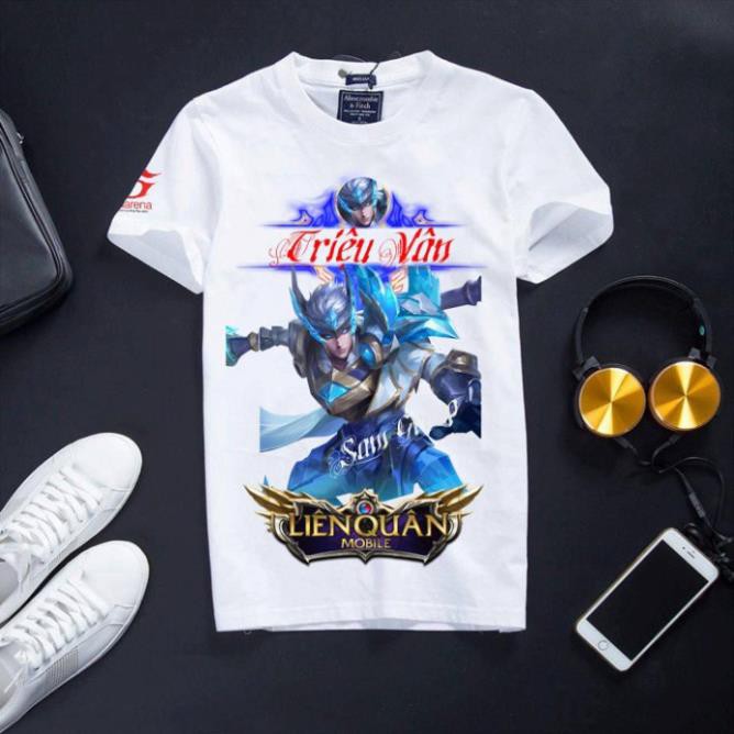 VHL Store [Đủ Size] Áo Liên Quân Mobile Cotton Màu Trắng Muraz đồ thần VHL Store