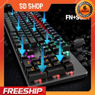 Bàn phím cơ Gaming K101 LED Cao cấp
