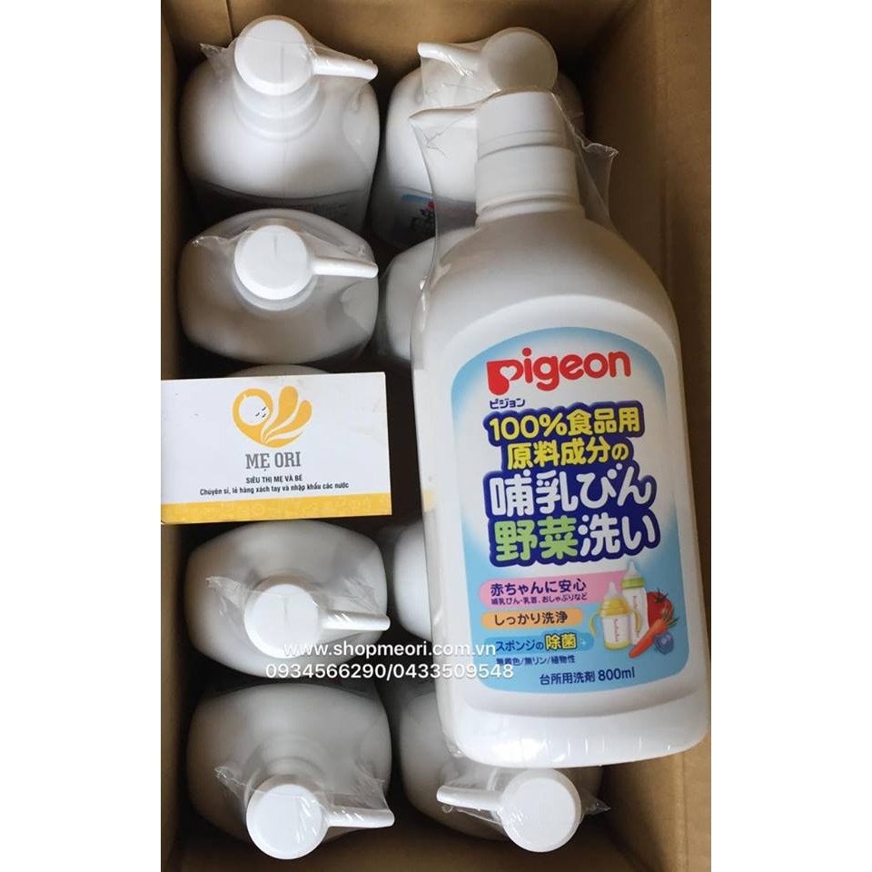 Nước rửa bình Pigeon 800ml  - Nhật