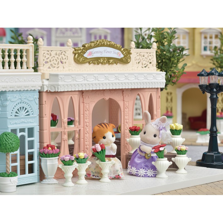 Sylvanian Families Calico Critters Tiệm Hoa Thành Phố Blooming Flower Shop