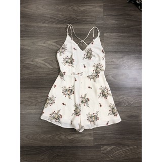 Jumpsuit dây hoa