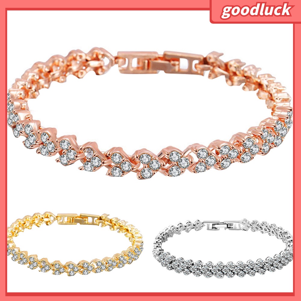 Vòng tay đính đá thời trang dành cho nữ