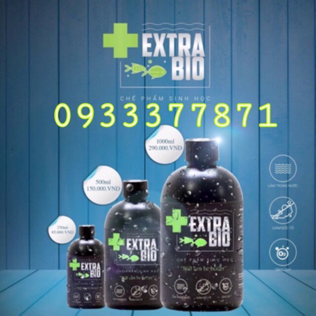 Men Vi Sinh Extra Bio cao cấp cho cá cảnh  Vi Sinh ExtraBio