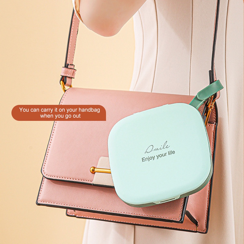 Hộp Đựng Khẩu Trang Tạm Thời Chống Bụi Không Ô Nhiễm Có Kẹp Tiện Dụng