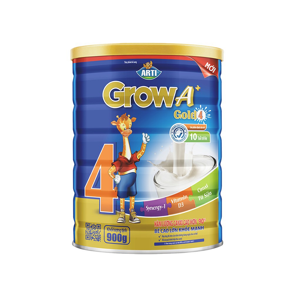 (Siêu rẻ) Sữa Arti Grow A+ Gold 4 900G - NPP chính hãng