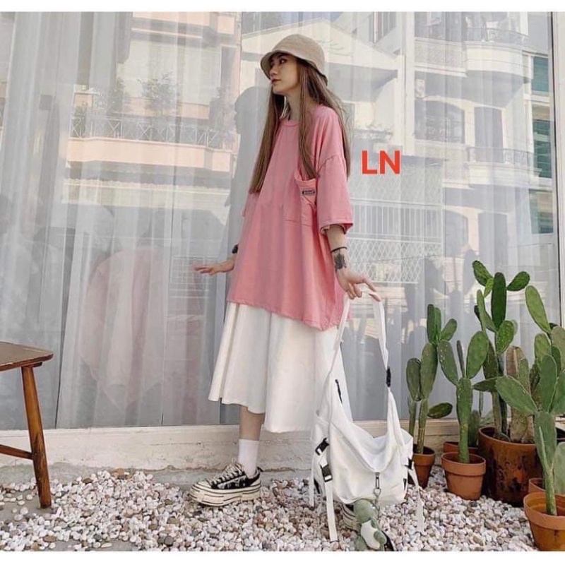 ÁO PHÔNG TÚI ChỮ LN12