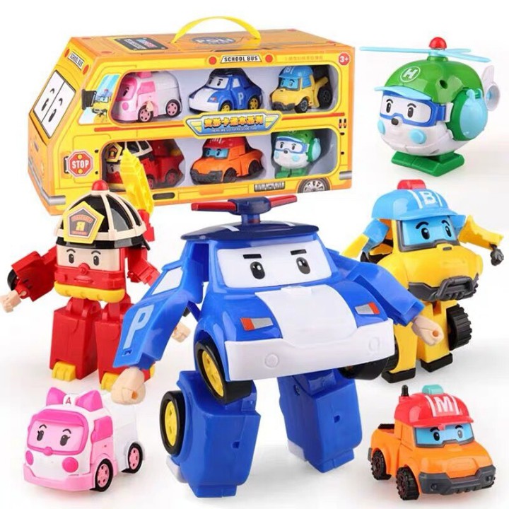 Robocar Poli và những người bạn-Biệt đội biến hình 2 trong 1