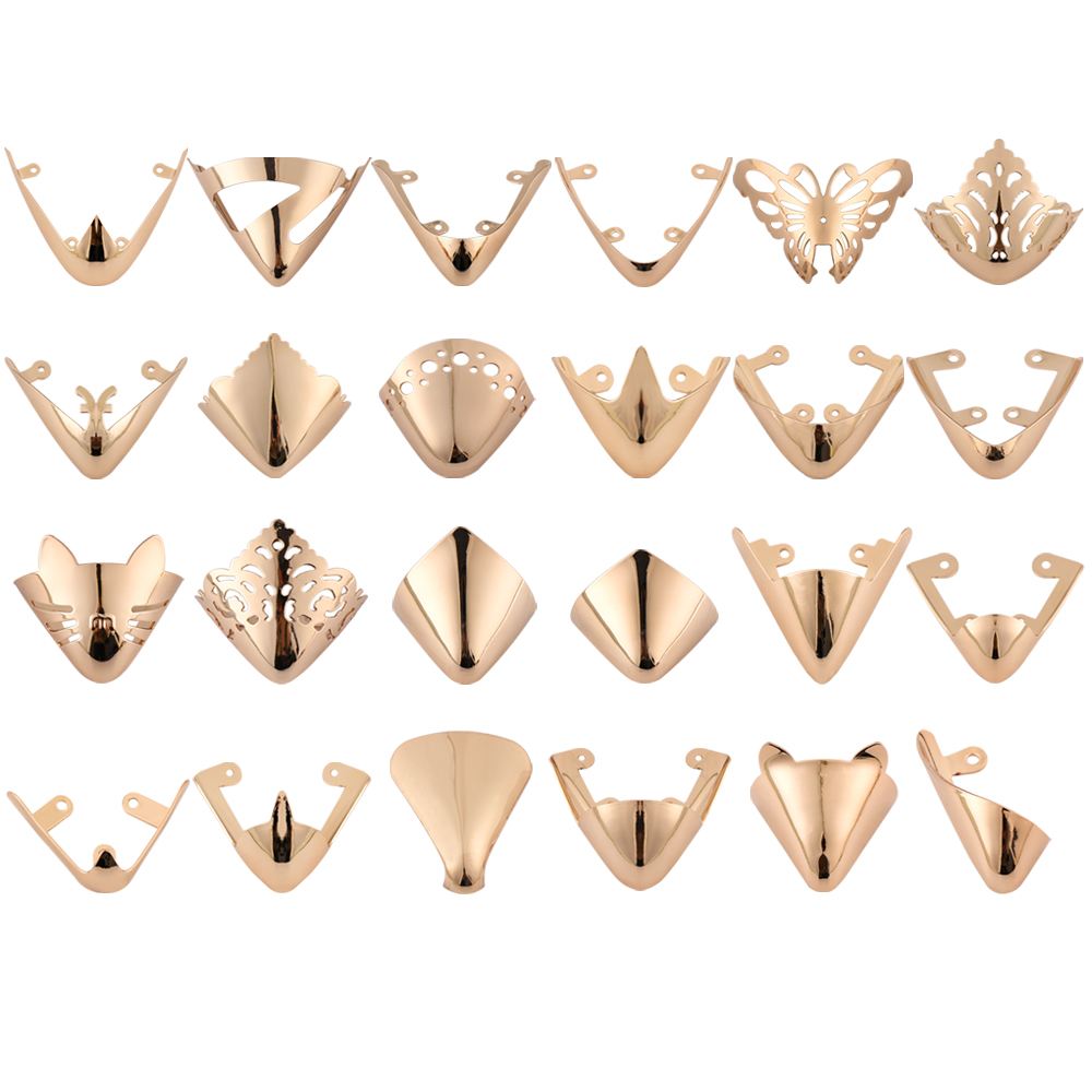 Cặp mũi kẹp bảo vệ trang trí mũi giày cao gót lấp lánh cho nữ