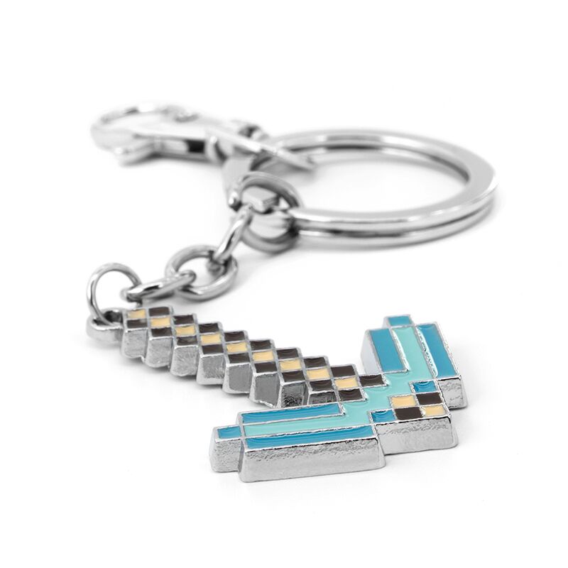 Vòng cổ / Móc Khóa Hình Quái Vật Hoạt Hình Minecraft 4cm