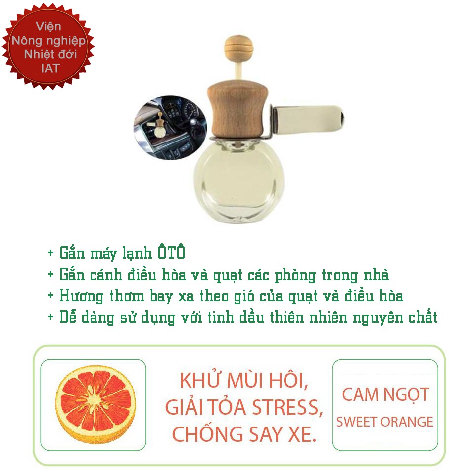 Tinh dầu cam chai tự khuếch tán