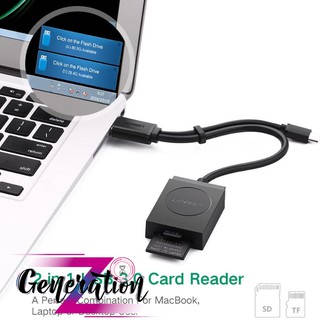 Đầu đọc thẻ SD cổng USB 3.0 và micro dành cho PC và Android Ugreen 50415 - Card Reader OTG 3.0 Ugreen 50415