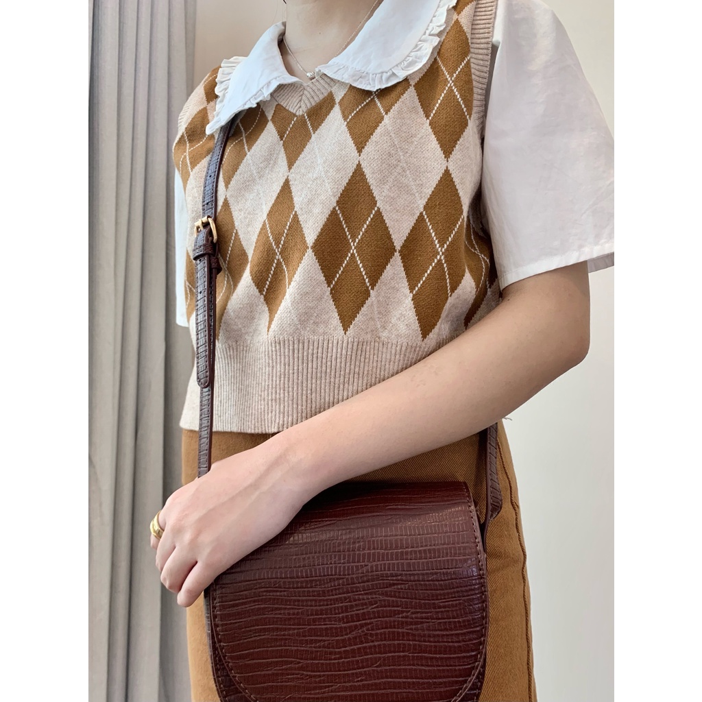 Áo gile trám AUBE | BigBuy360 - bigbuy360.vn