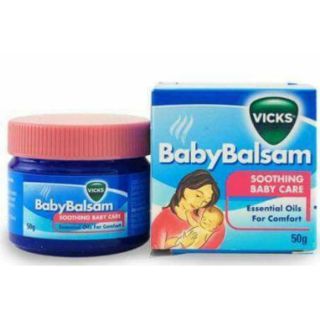 DẦU BÔI GIỮ ẤM VICKS BALSAM CHỐNG HO, CẢM LẠNH CHO BÉ - HÀNG ÚC XÁCH TA