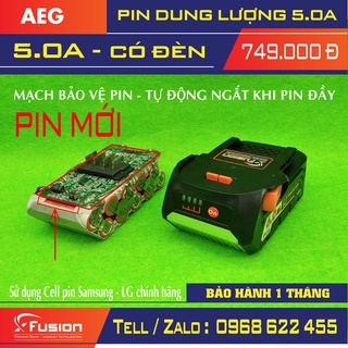 pin aeg 5.0 mới