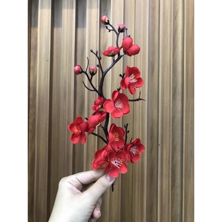 cành đào decor, trang trí tết