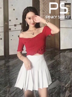 ÁO VOAN NHÚN ĐẮP CHÉO
