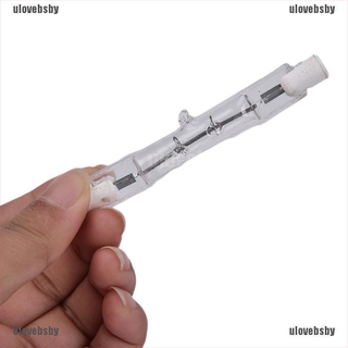 【ulovebsby】R7s 220V Halogen Bulb 100W 200W Halogen Lamp 78mm Halogen Light Bul