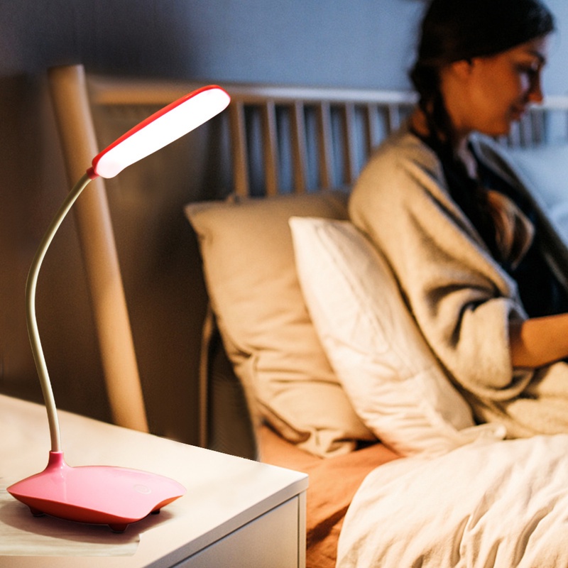 Đèn LED Để Bàn Có Thể Xoay 360 Độ Sạc USB Tiện Dụng