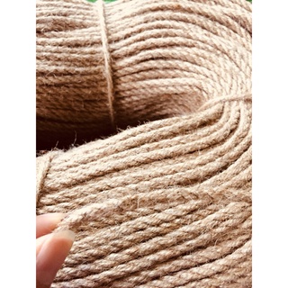 Size 5mm - Cuộn 10 mét dây thừng, dây gai trang trí 5mm (5 ly) HÀNG CAO CẤP ĐẠT CHẤT LƯỢNG XUẤT KHẨU