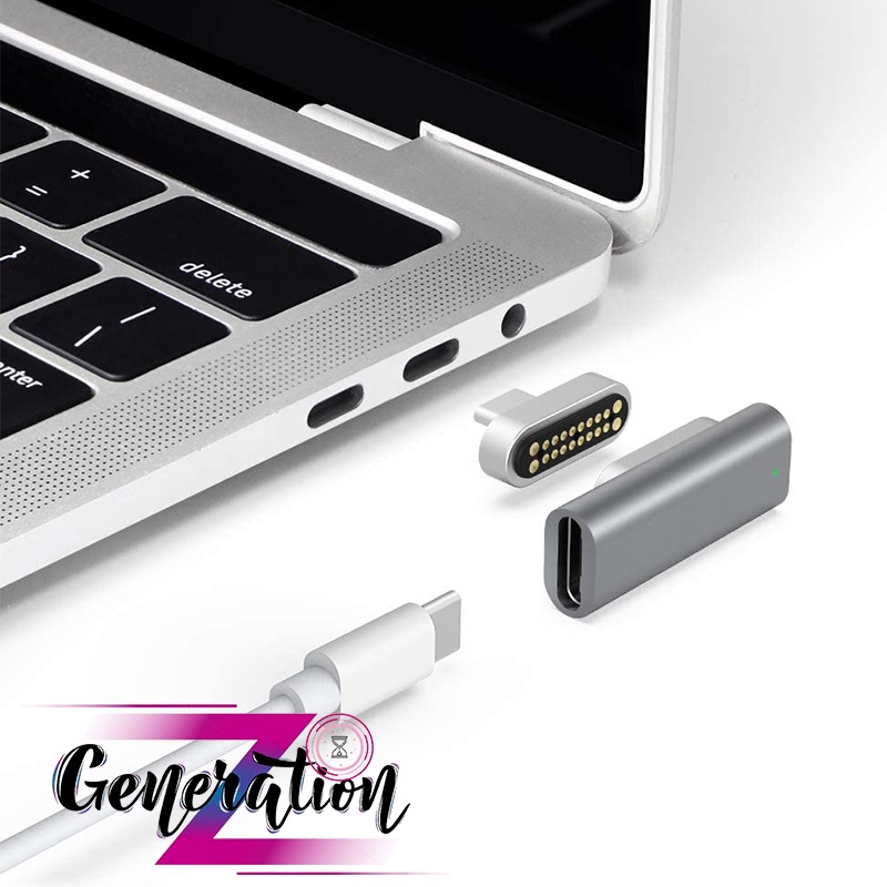 Đầu chuyển đổi nguồn Type-C sang Magsafe 2 cho MacBook 45W 60W 85W - Đầu chuyển type-c âm ra Magsafe 2