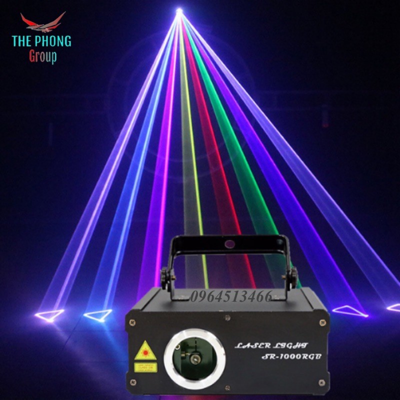 [ SALE OFF ] Đèn Bay Phòng Laser Light SR-1000RGB Cực Ảo Dành Cho Phòng Bay