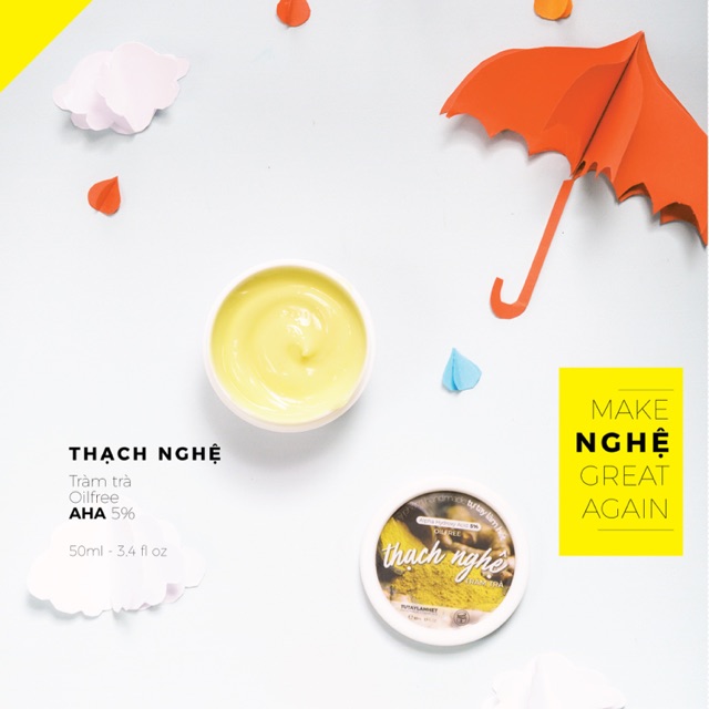 Kem thạch nghệ - tràm trà