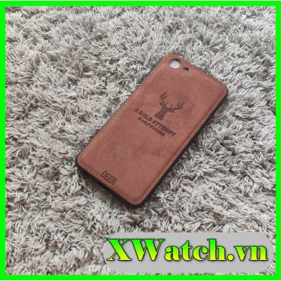Ốp lưng vải Hươu Oppo A83 / A79 họa tiết hươu