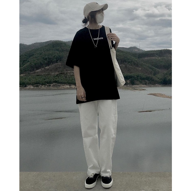 Áo thun tay lỡ Sad boiz, Áo phông tay lỡ Như Quỳnh Shop
