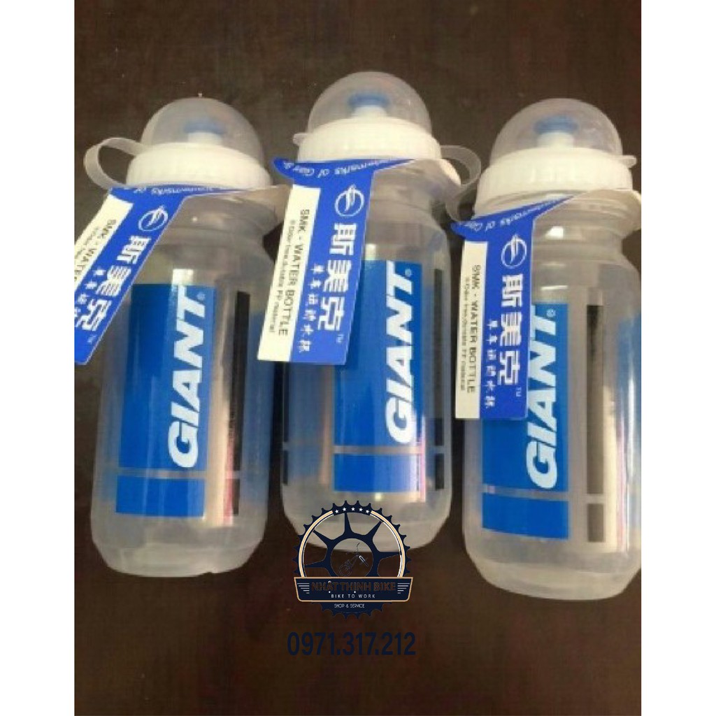 Bình nước xe đạp GIANT bình nước xe đạp thể thao