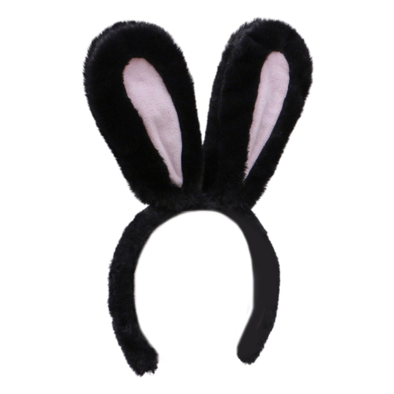 Băng Đô Tai Thỏ Bông Có Thể Uốn Cong Hóa Trang Phục Sinh