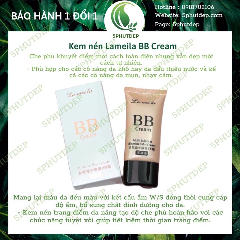 Kem nền Lameila Bb cream