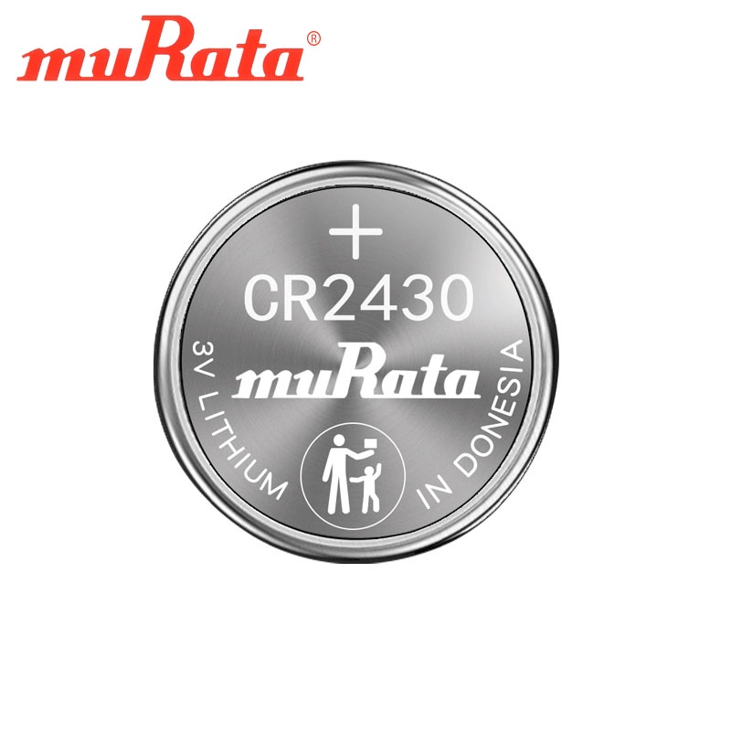 [NK CHÍNH HÃNG] Pin Khuy Cúc Áo MURATA CR2430 3V Lithium dùng cho remote, chìa khóa điện tử ô tô, xe máy, máy tính cầtay