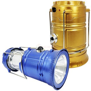 Đèn Led Măng Xông 5800T Dùng Pin Sạc Và Năng Lượng Mặt Trời Tiện Lợi