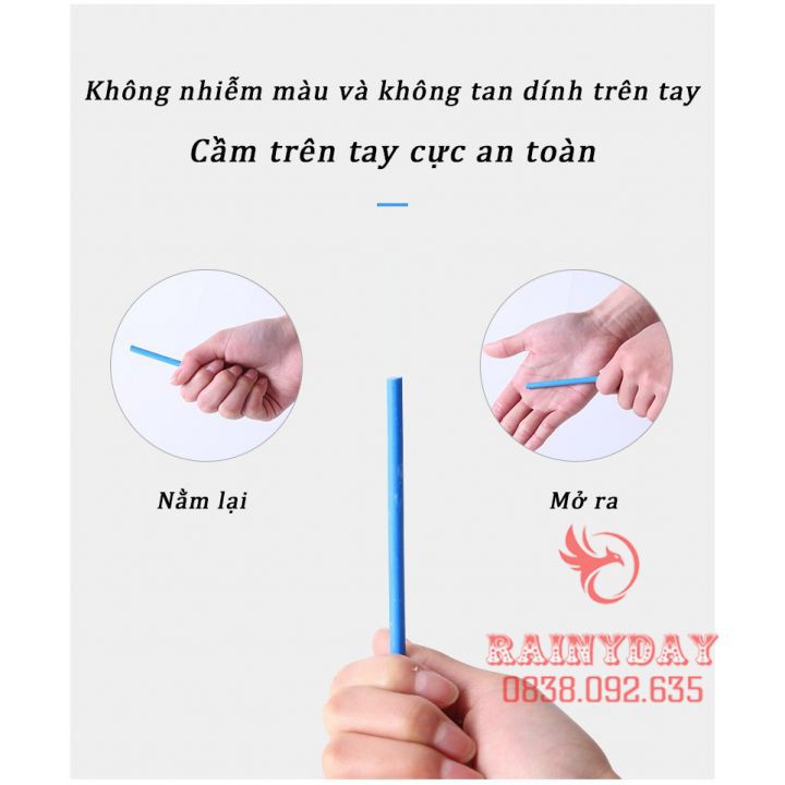 Que thông tắc cống nghẹt đường ống bồn rửa bát chén tay mặt sani sticks đa năng thông minh