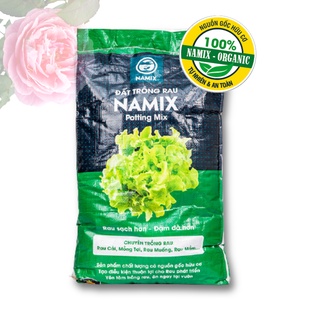 [ Bao 20dm3 ] _ ĐẤT TRỒNG RAU Namix ( Vegetables Potting Mix ) Đất sạch nguồn gốc hữu cơ an toàn và tiện lợi thumbnail